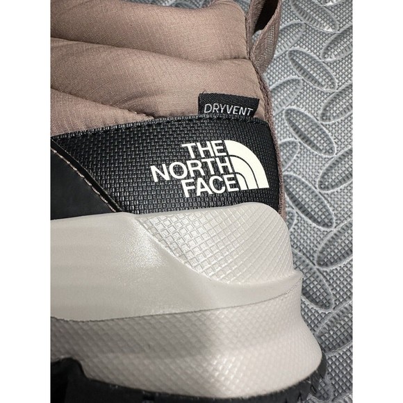 The North Face ThermoBall Progressive Zip II Waterproof brown Booties Sz 8 NEW - Picture 4 of 11